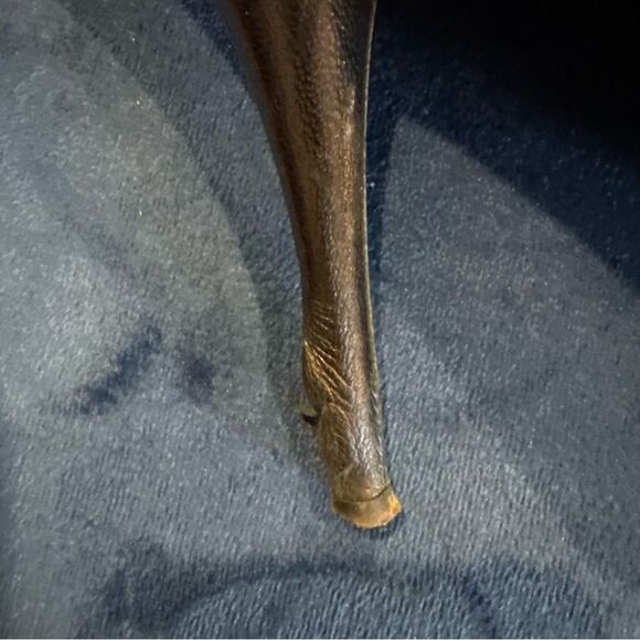 1990s Miu Miu Black High Heels. Size 41 - Picture 10 of 15